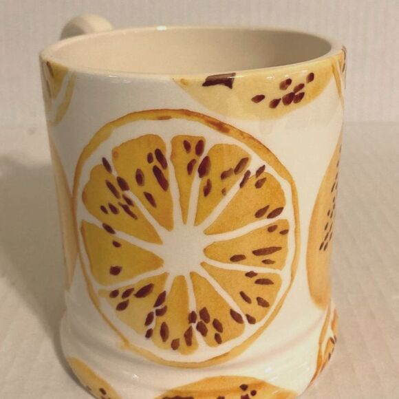 EMMA BRIDGEWATER Marmalade Half Pint Mug Coffee Tea Made in England 12 oz - Picture 4 of 8